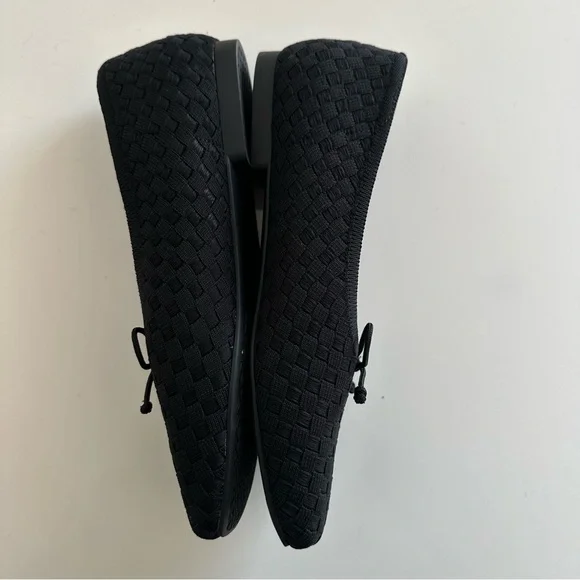 Vivaia Square Toe Miranda Black ballerina flats - Picture 8 of 10